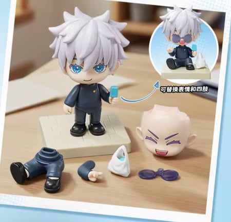 Jujutsu Kaisen Zipper Doll