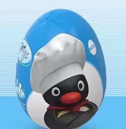 Pingu Gluttonous The cook man / بينغو الطباخ