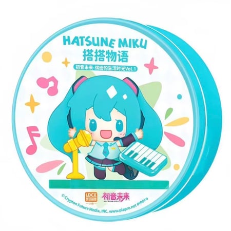 ميدالية أكريليك + ستاند أكريليك 2-في-1 Hatsune Miku