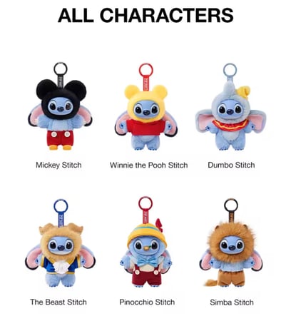 Stitch Adventure popmart / مغامرات ستيتش