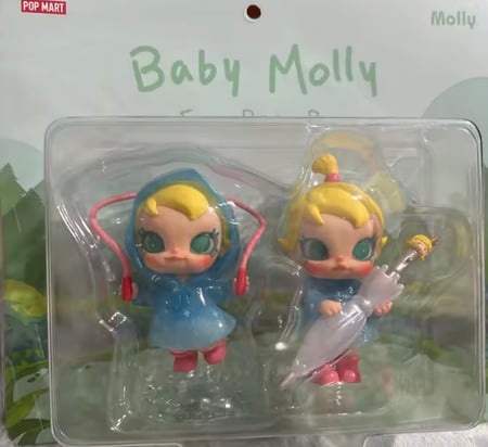 Baby Molly Funny Raining Day / ٢ في واحد