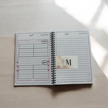دفتر املاء