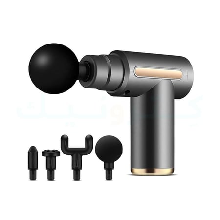 جهاز تدليك العضلات ب 6 مستويات اهتزاز من موج ماكس لون رمادي