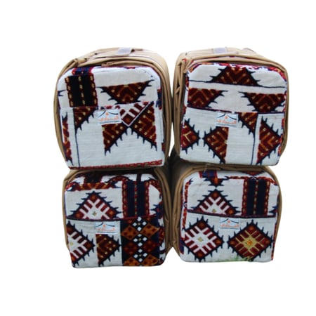 بكج جلسة متكاملة نقشة حجازية مع شنطة للحفظ