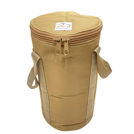 جراب دافور دبه هندي مع راس قماش رملي مقاس 3.3 كيلو