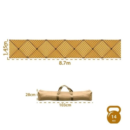 الرواق المطور 8.7متر *1.45متر SM-23082