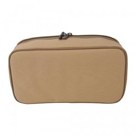 السنيدي شنطة بيالات وفناجيل (12) بطانة PVC قماش كاكي السنيدي SN1013-ND