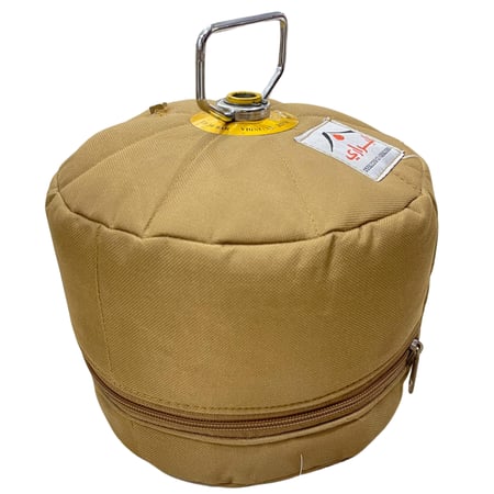 جراب دافور دبه هندي بدون راس قماش رملي مقاس 2 كيلو