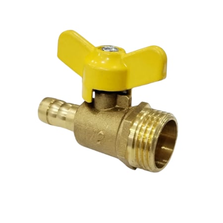 بزبوز ماء نحاس نص بوصة سنة خارجية مع نقاص