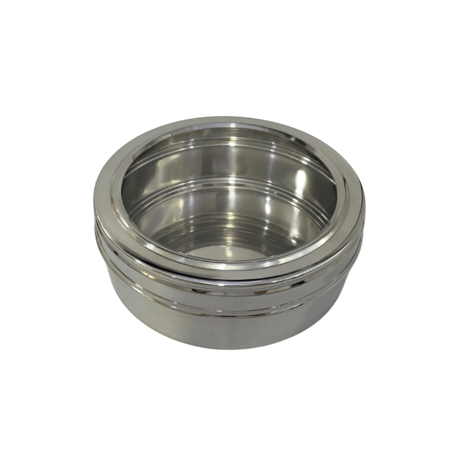 علبة تمر وعسل غطاء شفاف 16سم 16CM-01480