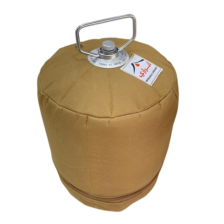 جراب دافور دبه هندي بدون راس قماش رملي مقاس 3.3 كيلو