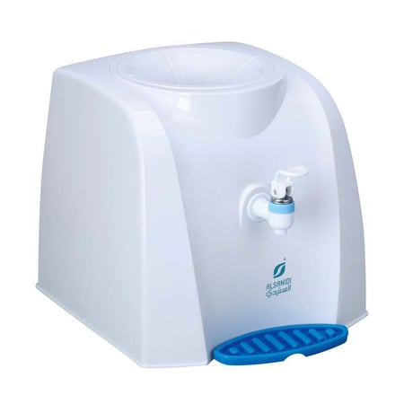 ستاند قارورة، حامل زجاجة مياه، ابيض