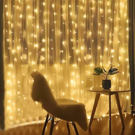 عقد لمبات 240 لمبة 3*3 متر