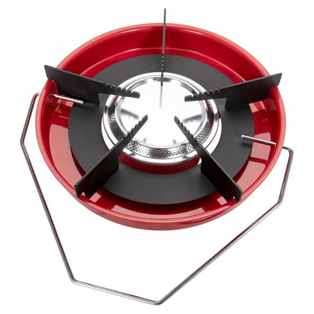 موقد غاز للمخيمات هندي احمر مقاس 28 سم
