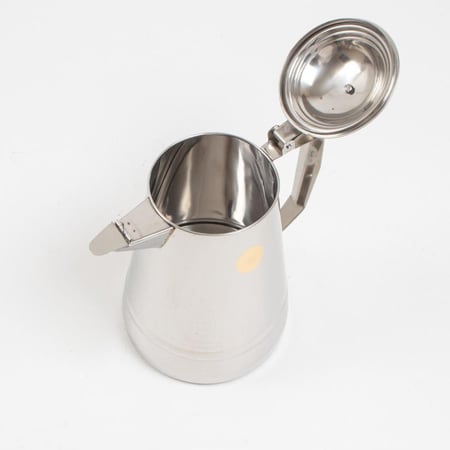 دلة حليب 1 لتر استيل