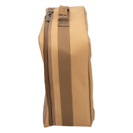 شنطة شاي وقهوة الصمان بطانة PVC قماش كاكي