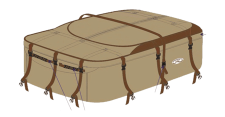 شنطة عفش كبيرة لسقف السيارة CMI-PIB030