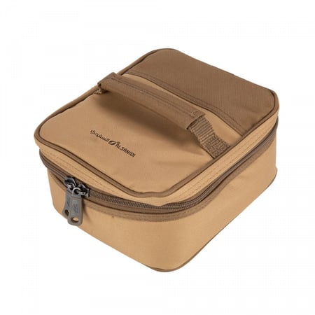 السنيدي شنطة بيالات وفناجيل 6 قطع قماش بي في سي SN10788A-ND