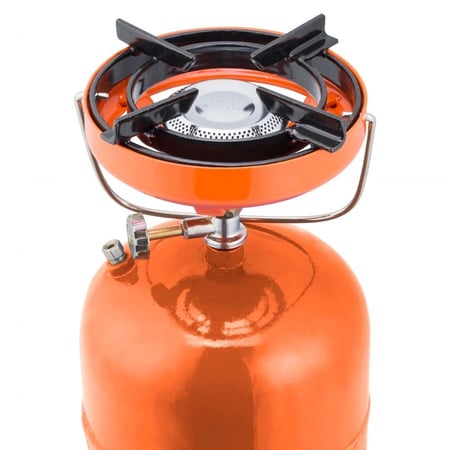 راس دافور مخيمات PKL هندي شربوش وسط بقاعدة برتقالي مقاس 18 سم مع مفتاح وهواية