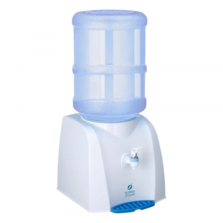 ستاند قارورة، حامل زجاجة مياه، ابيض