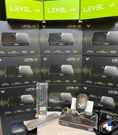 رسيفر ليڤل اتش 8 فوركيه اندرويد LEVEL H8 4K ANDROID
