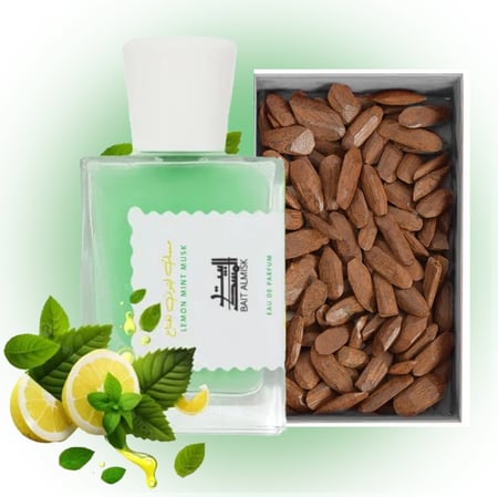 مسك ليمون نعناع + جرام عود مروكي