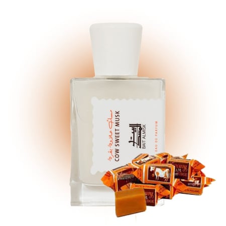 مسك حلاوة بقرة + 50 جرام عود مروكي