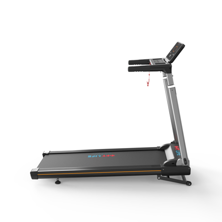 سير كهربائي منزلي AM-J6 – محرك 1.75 حصان – سرعة حتى 12 كم/س – ميل حتى 15% – شاشة LED – شحن لاسلكي – بلوتوث – تخزين رأسي – يتحمل 120 كجم