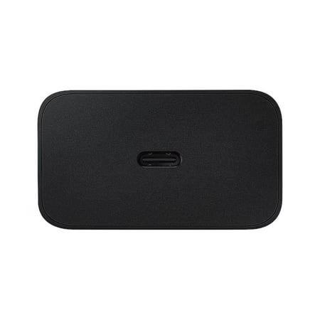 شاحن سامسونج اصلي بقوة 25W منفذ تايب سي اسود