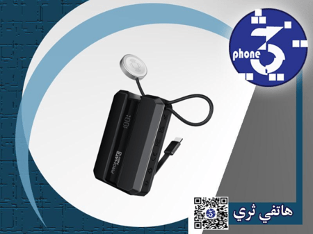 بطارية متنقلة بقدرة 10000 مللي أمبير بقدرة 30 واط،