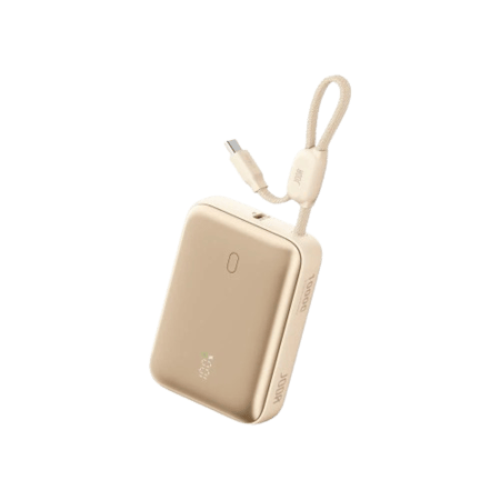 بطارية متنقلة JODA Halo 10 بقوة 22.5 واط بسعة 10000 ملي امبير بمنفذ يو اس بي مع سلك تايب سي مدمج