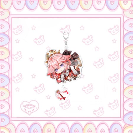 keychain genshin impact \ Yae miko
