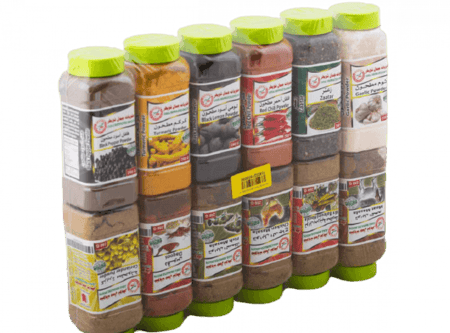 تشكليه بهارات حجم كبير