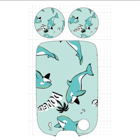 مجموعة ستيكرات تزيين لجهاز قارئ فري ستايل والحساس