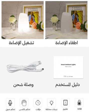 اضاءة ذكية لاسكلية