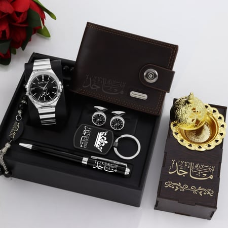 طقم ساعه بملحقاته