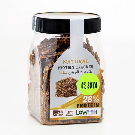 مقرمشات البروتين الطبيعية سادة 200 غ