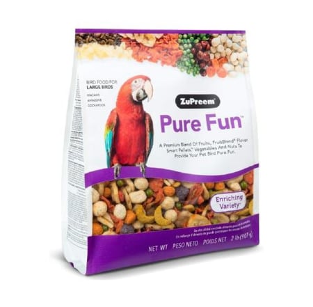 زوبريم فان غذاء طيور المكاو والببغاوات الكبيرة zupreem اكل طيور ممتاز