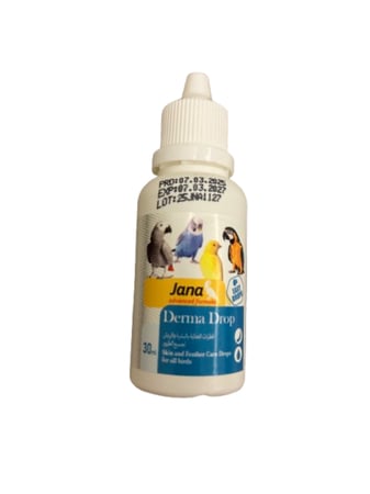 Jana Derma Drops Skin and Feather قطرات جانا ديرما للبشرة والريش 30 مل