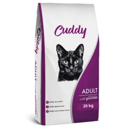 اكل جاف قطط دجاج ولحم وسمك20كیلو Cuddy - Dry food Adult cat