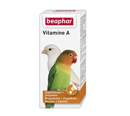 بيفار علاج نقص فيتامين A للطيور 20 مل Beaphar Vitamin A for Birds