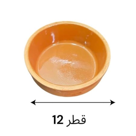 صحون فخار لتقديم طعام الطيور أطباق فخارية طبيعية للباتيه والبذور