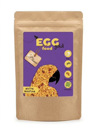 طعام البيض الذهبي للطيور من يور باروت Your Parrot Egg Food Gold 1kg