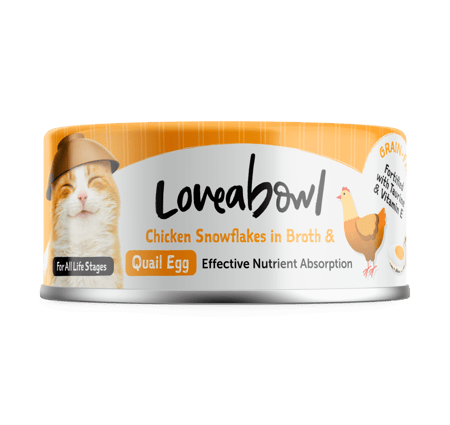 لاف أباول شرايح الدجاج في المرق مع بيض السمان Loveabowl Chicken Snowf