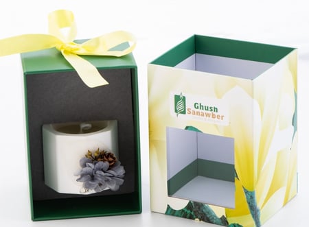 شموع غصن الصنوبر