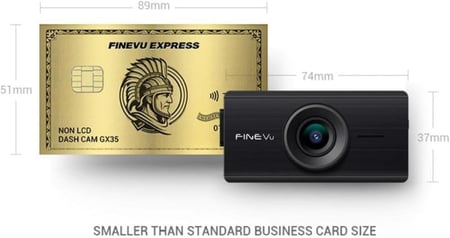 داش كام FineVu GX35 أمامية وخلفية بدقة 2K QHD – حماية كاملة لرحلاتك