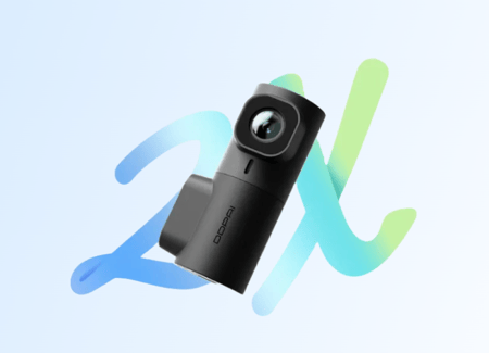 داش كام 360 درجة DDPAI MINI2X – كاميرا دوارة عالية المرونة للسيارة