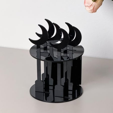 ملاعق 6 قطع + أستاند ملاعق