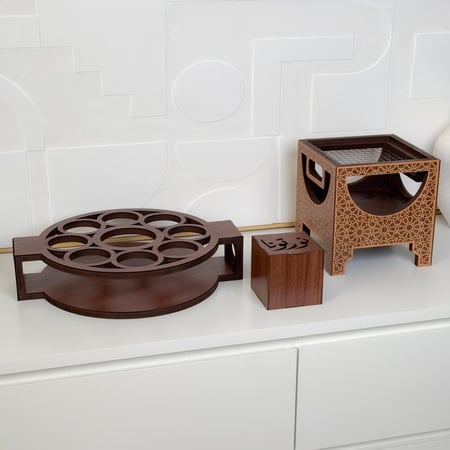 مجموعة ضيافة فاخرة 3 قطع