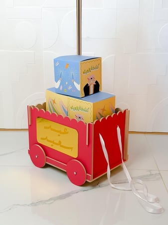 عربة عيدية الطفل-بدون تعبئة